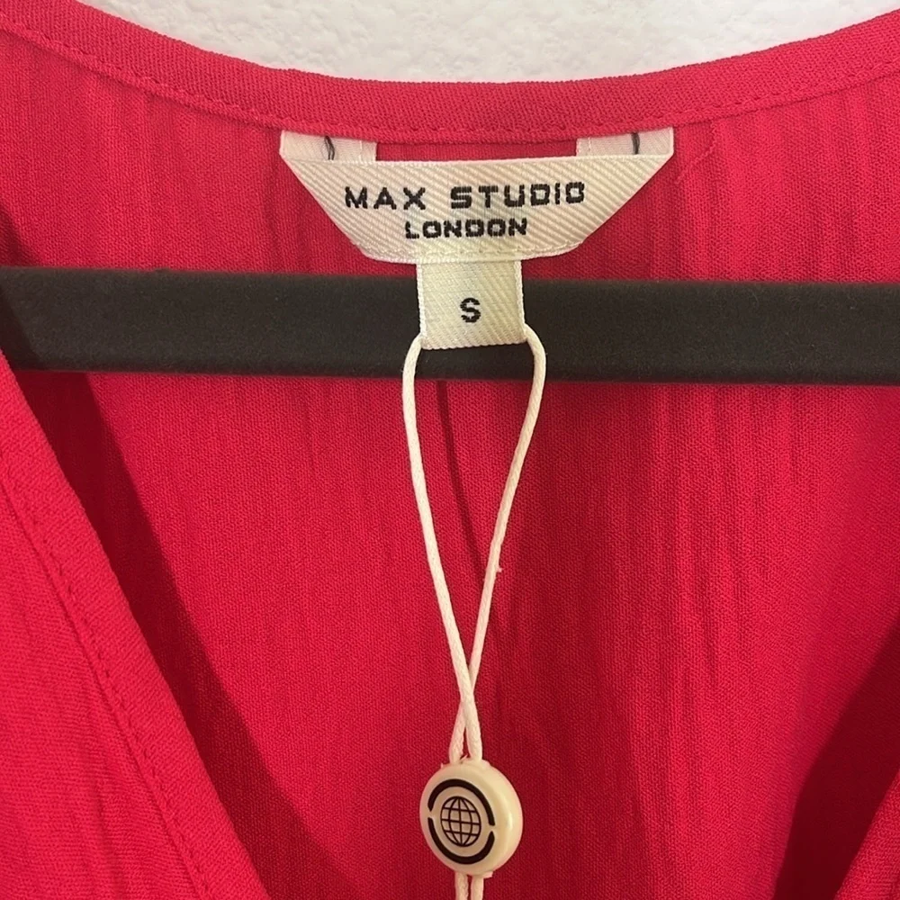 Maxi Studio Pink Summer Dress NWT Size Small